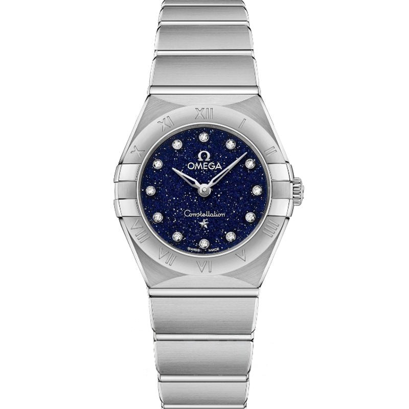 Constellation 25 mm blaues Zifferblatt aus Edelstahl 131.10.25.60.53.001