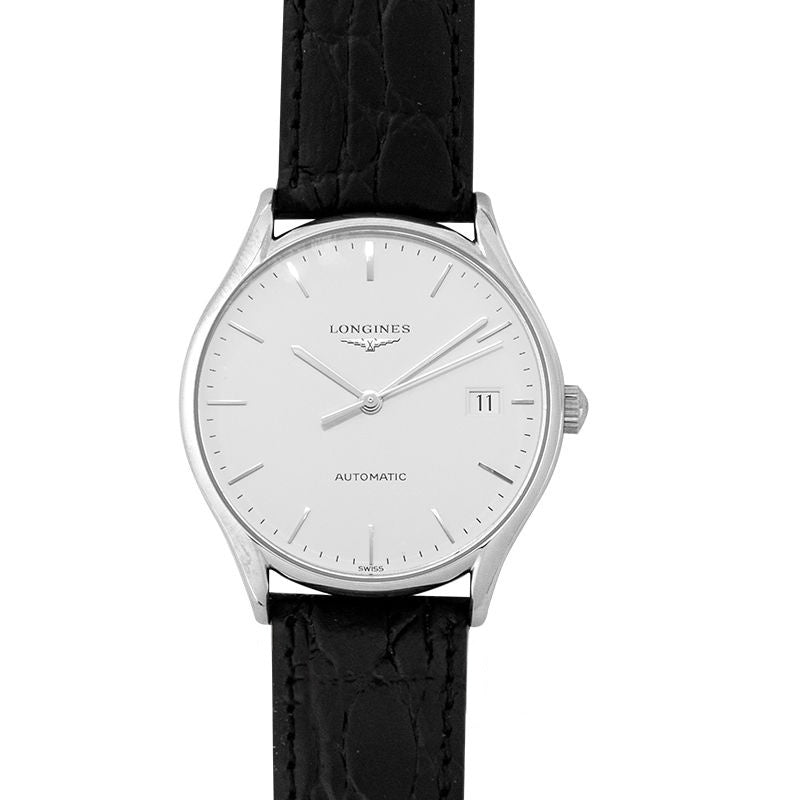 Longines Lyre – 35,00 mm, weißes, mattes Zifferblatt aus Edelstahl, L48604122