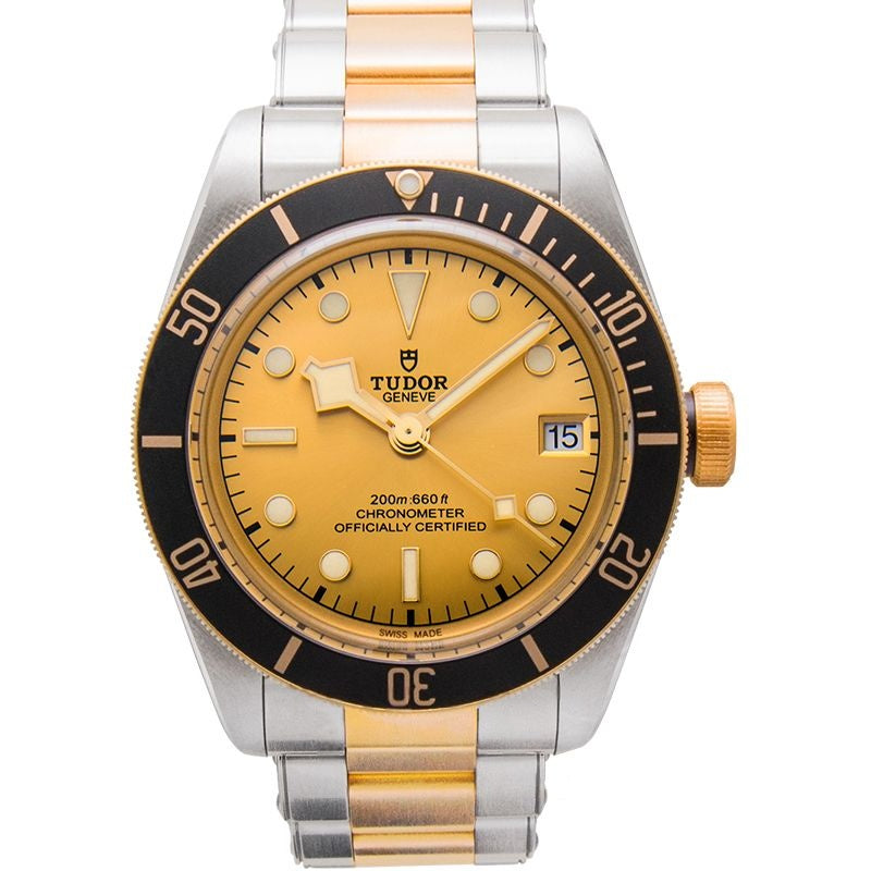 Heritage Black Bay 41 mm Champagner-Zifferblatt aus Edelstahl 79733N-0004
