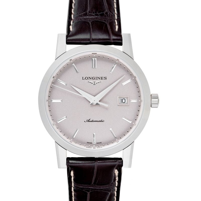 Longines Heritage 40,00 mm beiges Zifferblatt aus Edelstahl L48254922