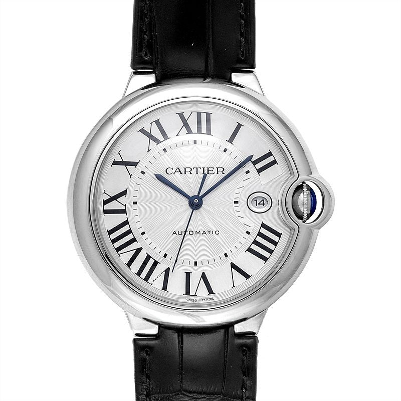 Ballon Bleu de Cartier 42,1 mm rotes Zifferblatt aus Edelstahl W69016Z4