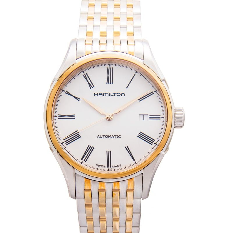 American Classic 40 mm weißes Zifferblatt aus Edelstahl H39525214