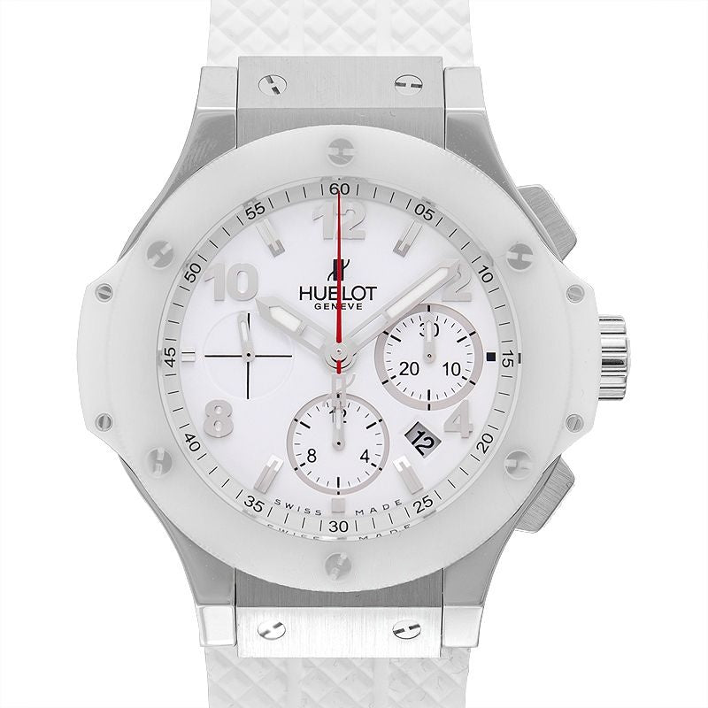 Big Bang 44 mm weißes Zifferblatt aus Edelstahl 301.SE.230.RW