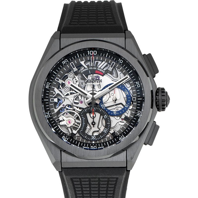 Defy 44 mm Skelett-Zifferblatt aus Keramik 49.9000.9004/78.R782