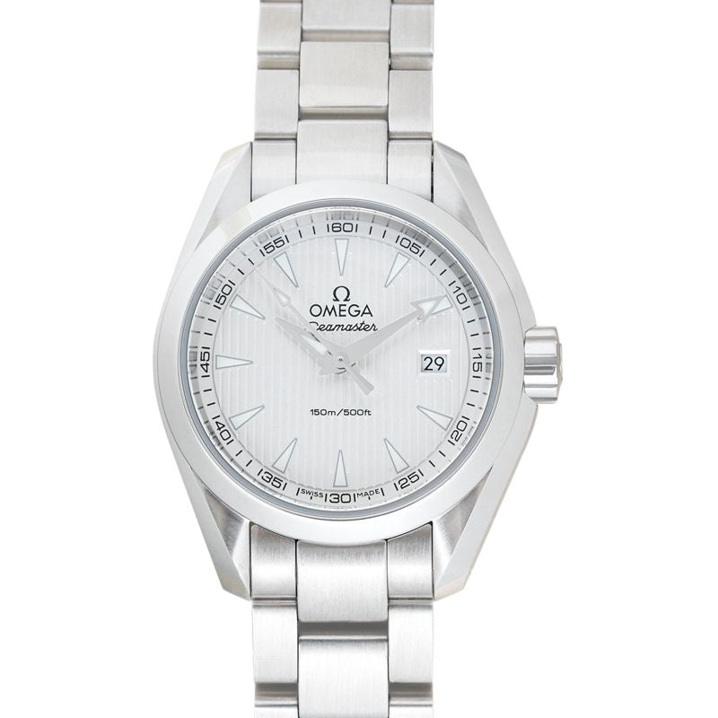 Seamaster 30 mm, silbernes Zifferblatt aus Edelstahl, 231.10.30.60.02.001