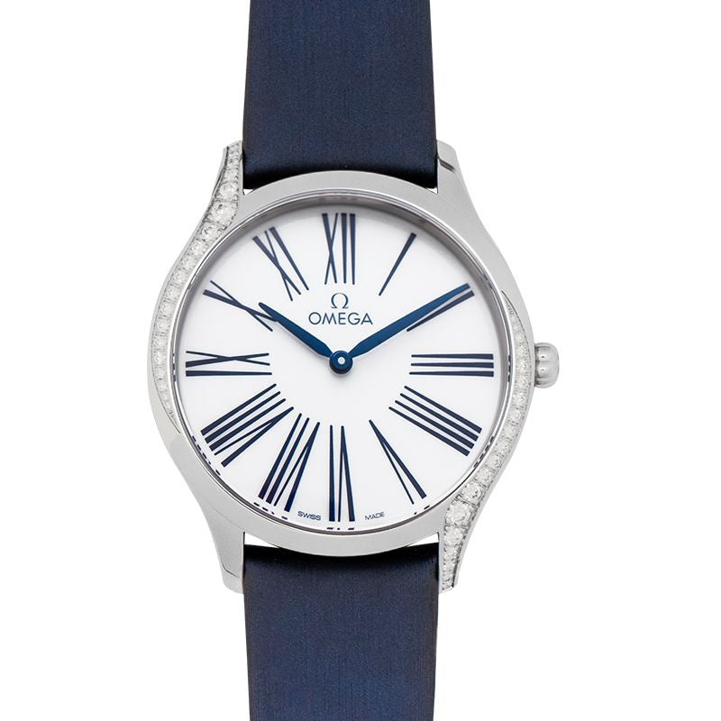 De Ville 36 mm weißes Zifferblatt aus Edelstahl 428.17.36.60.04.001