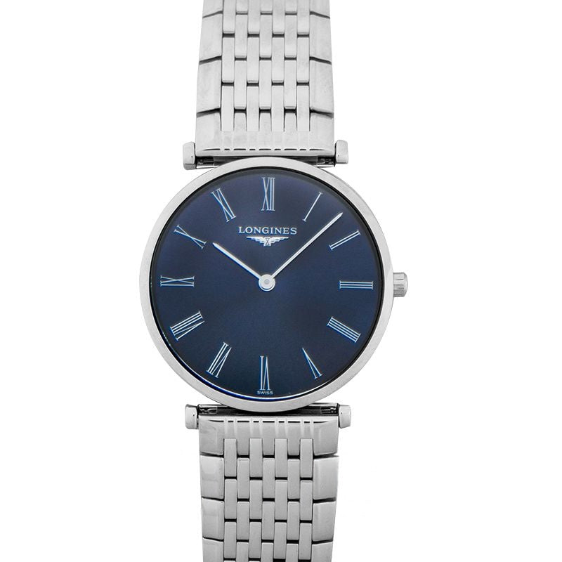 La Grande Classique, 29 mm, blaues Zifferblatt aus Edelstahl, L45124946