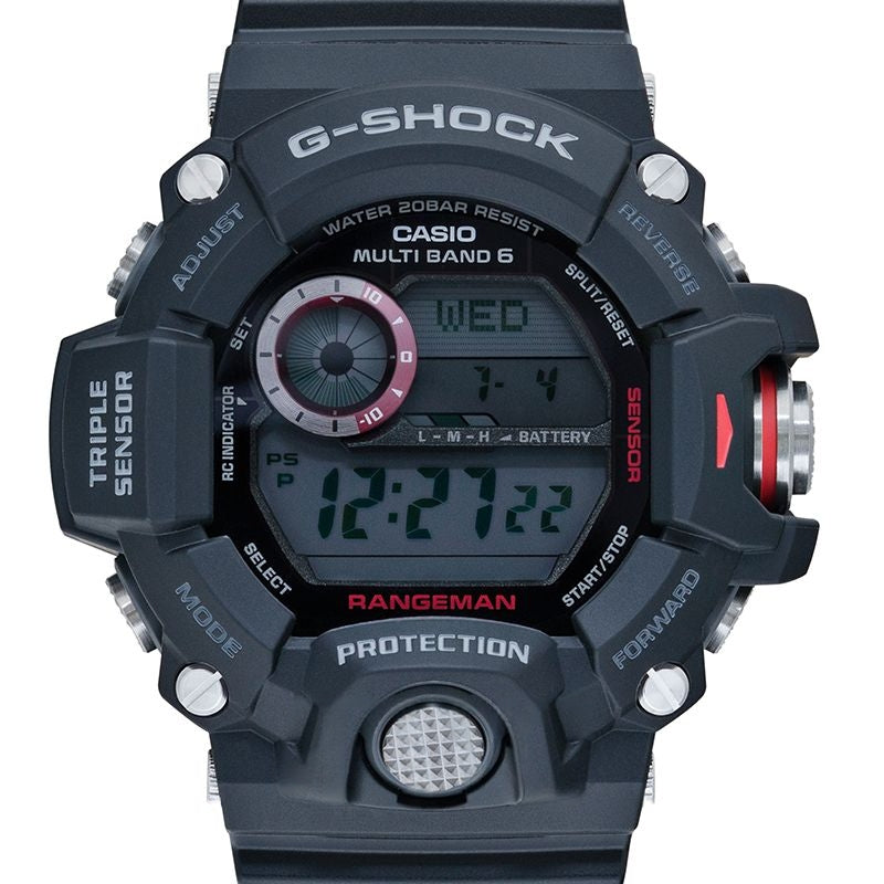 G-Shock 53 mm Digitalzifferblatt aus Harz GW-9400J-1JF