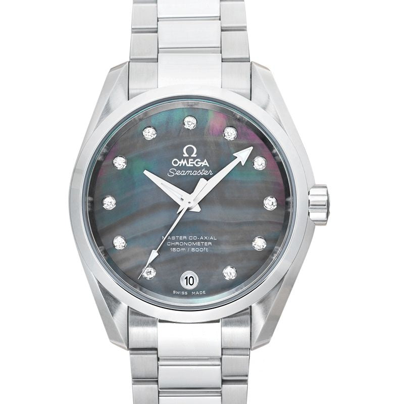 Seamaster 38,5 mm Perlmutt-Zifferblatt aus Edelstahl 231.10.39.21.57.001