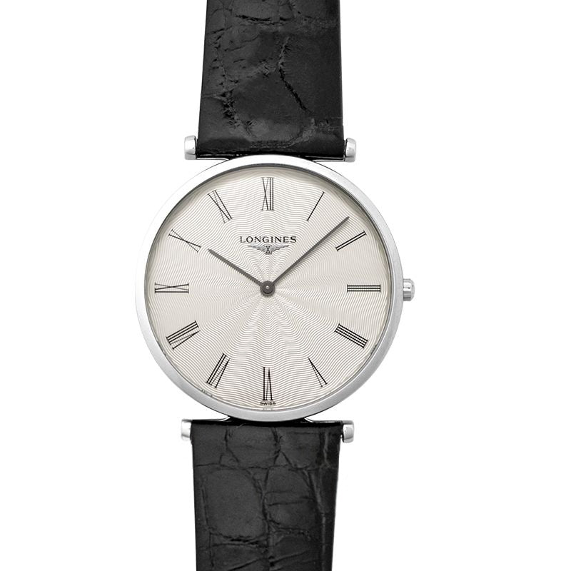 La Grande Classique, 36 mm, silbernes Zifferblatt aus Edelstahl, L47554712