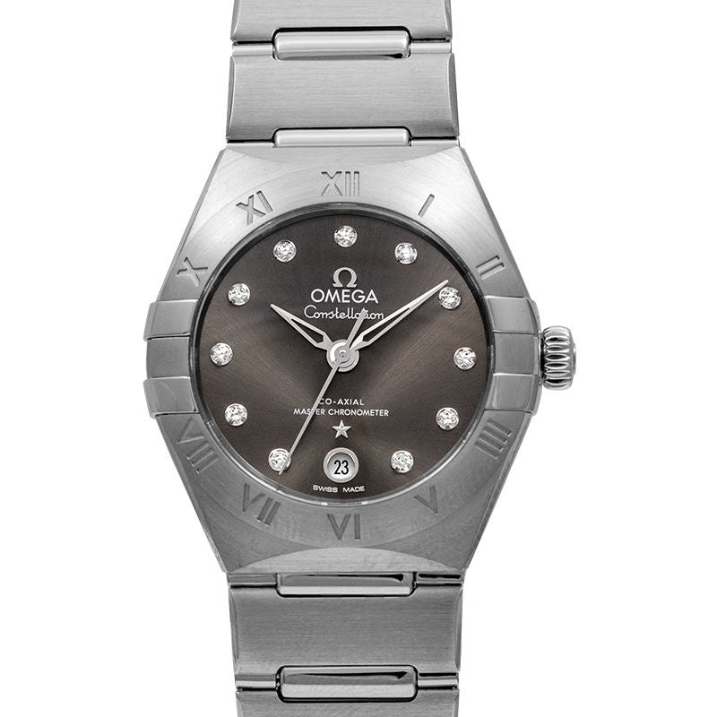 Constellation 29 mm graues Zifferblatt aus Edelstahl 131.10.29.20.56.001