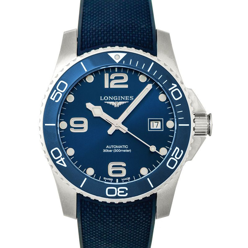 HydroConquest 41 mm blaues Zifferblatt aus Edelstahl L37814969