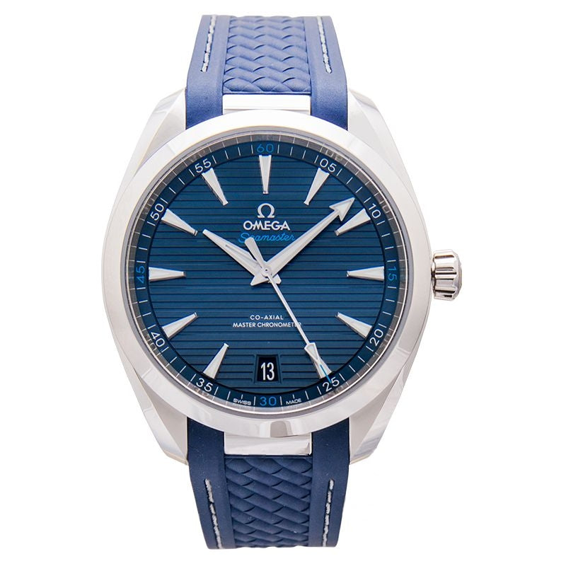 Seamaster 41 mm blaues Zifferblatt aus Edelstahl 220.12.41.21.03.001