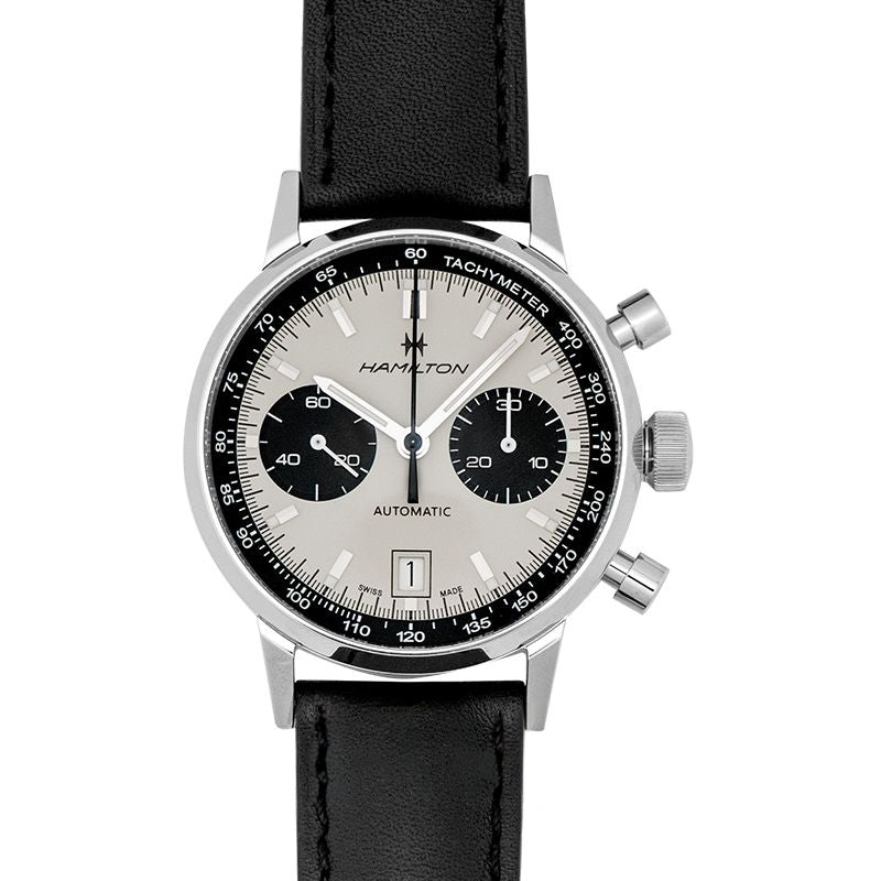 American Classic 40 mm weißes Zifferblatt aus Edelstahl H38416711