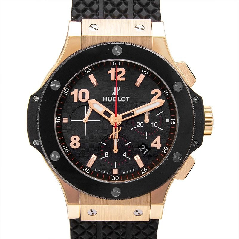 Big Bang 44 mm schwarzes Zifferblatt in Roségold 301.PB.131.RX