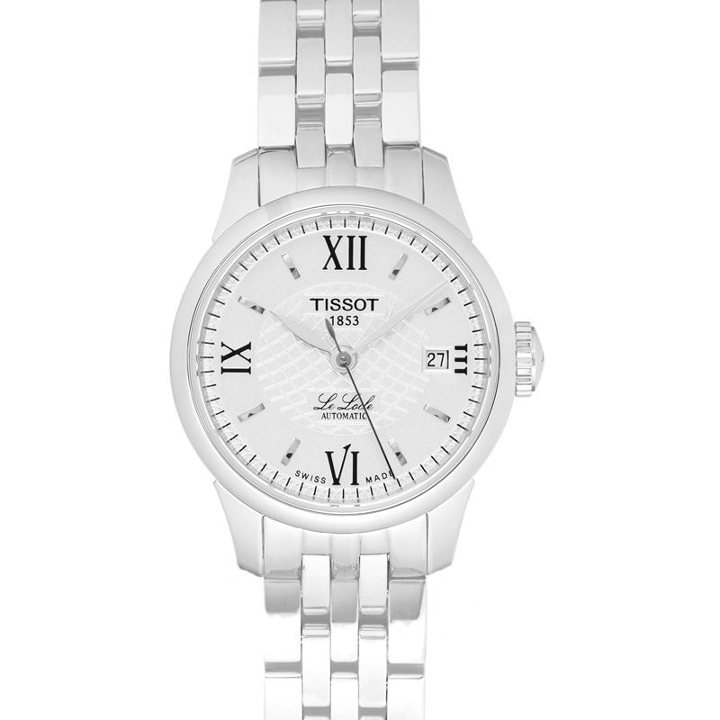 T-Classic 25 mm silbernes Zifferblatt aus Edelstahl T41.1.183.33