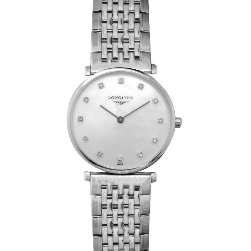 La Grande Classique 29 mm Perlmuttzifferblatt aus Edelstahl L45124876