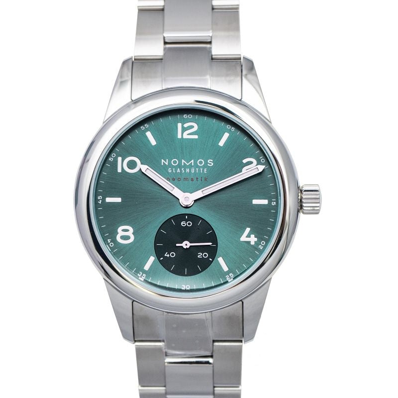 37 mm grünes Zifferblatt aus Edelstahl 746