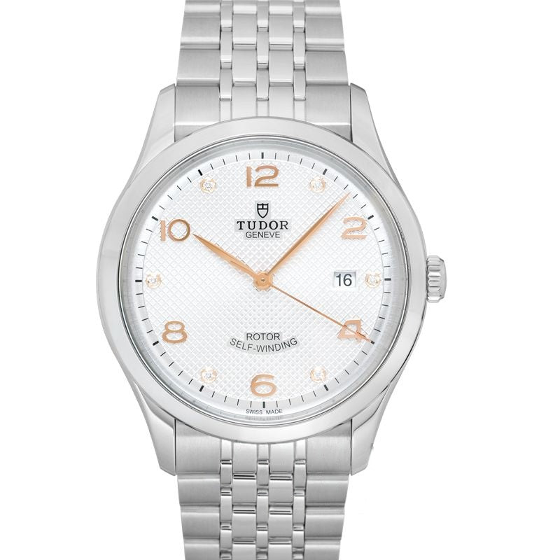 Tudor 1926 41 mm silbernes Zifferblatt aus Edelstahl 91650-0003