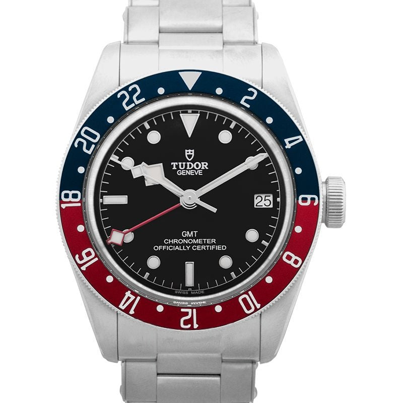Heritage Black Bay 41 mm schwarzes Zifferblatt aus Edelstahl 79830RB-0001