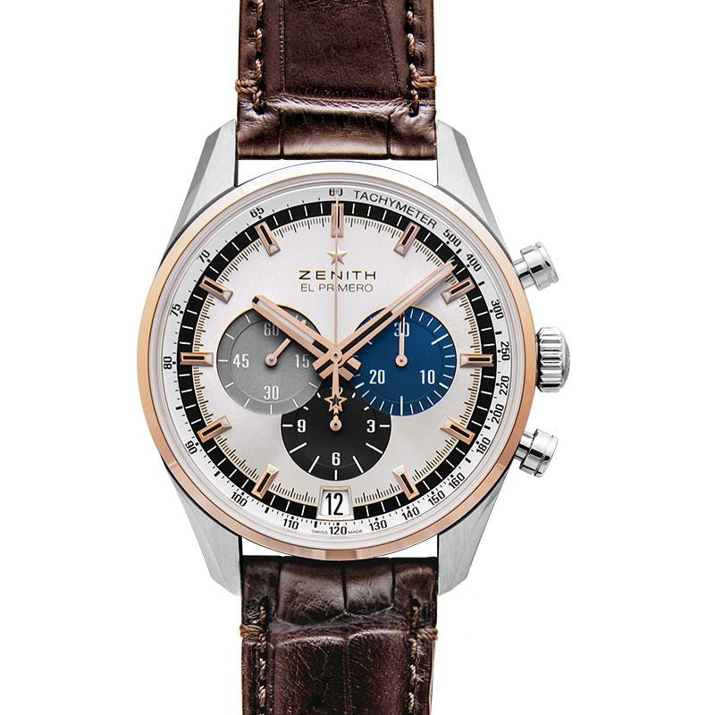 Chronomaster 42 mm silbernes Zifferblatt aus Edelstahl 51.2080.400/69.C494
