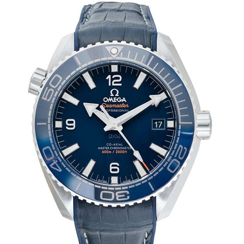 Seamaster 43,5 mm blaues Zifferblatt aus Edelstahl 215.33.44.21.03.001