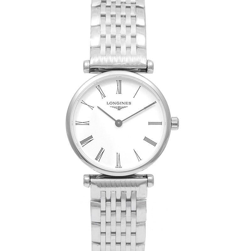 La Grande Classique, 24 mm, weißes Zifferblatt aus Edelstahl, L42094116
