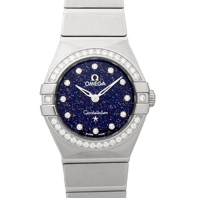 Constellation 25 mm blaues Zifferblatt aus Edelstahl 131.15.25.60.53.001