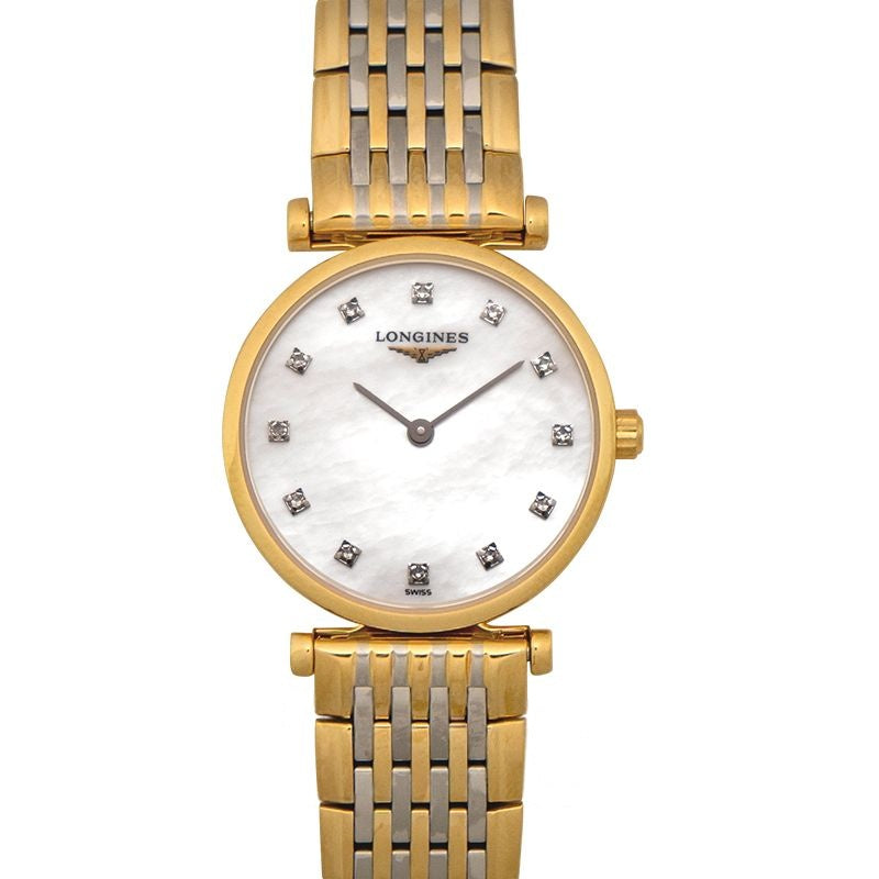 La Grande Classique 24 mm Perlmuttzifferblatt aus Edelstahl L42092877