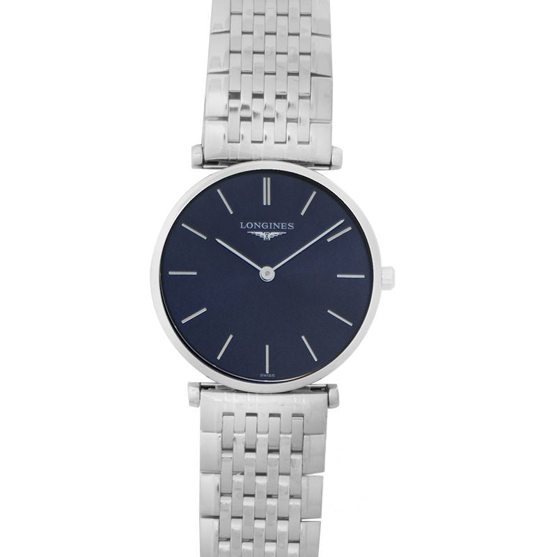 La Grande Classique 29 mm blaues Zifferblatt aus Edelstahl L45124956