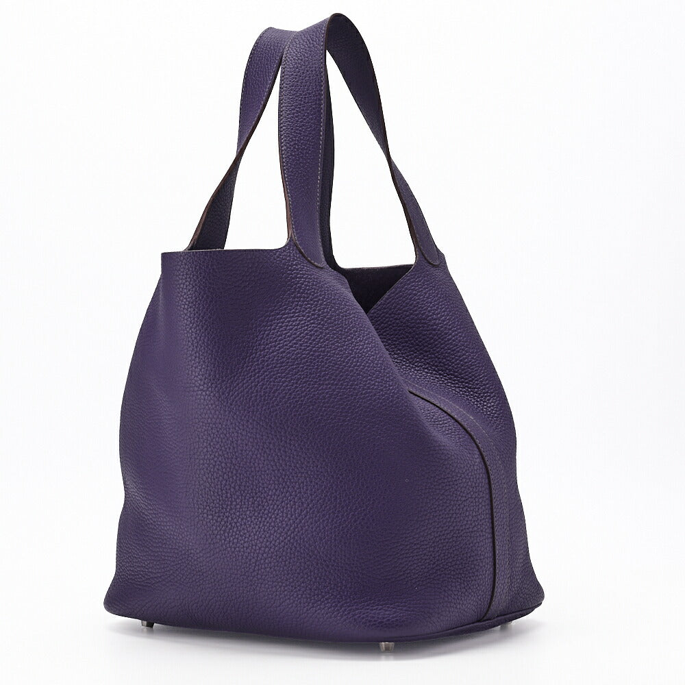 Gebrauchte Tragetasche Picotan Rock GM Tryon Clemence Ultra Violet Silberfarbene Hardware Gebraucht