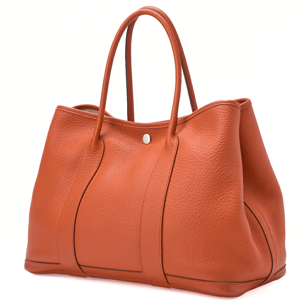 Gebrauchte Garden Party PM Handtasche, Umhängetasche, Negonda, Capucine, silberne Metallbeschläge, gebraucht
