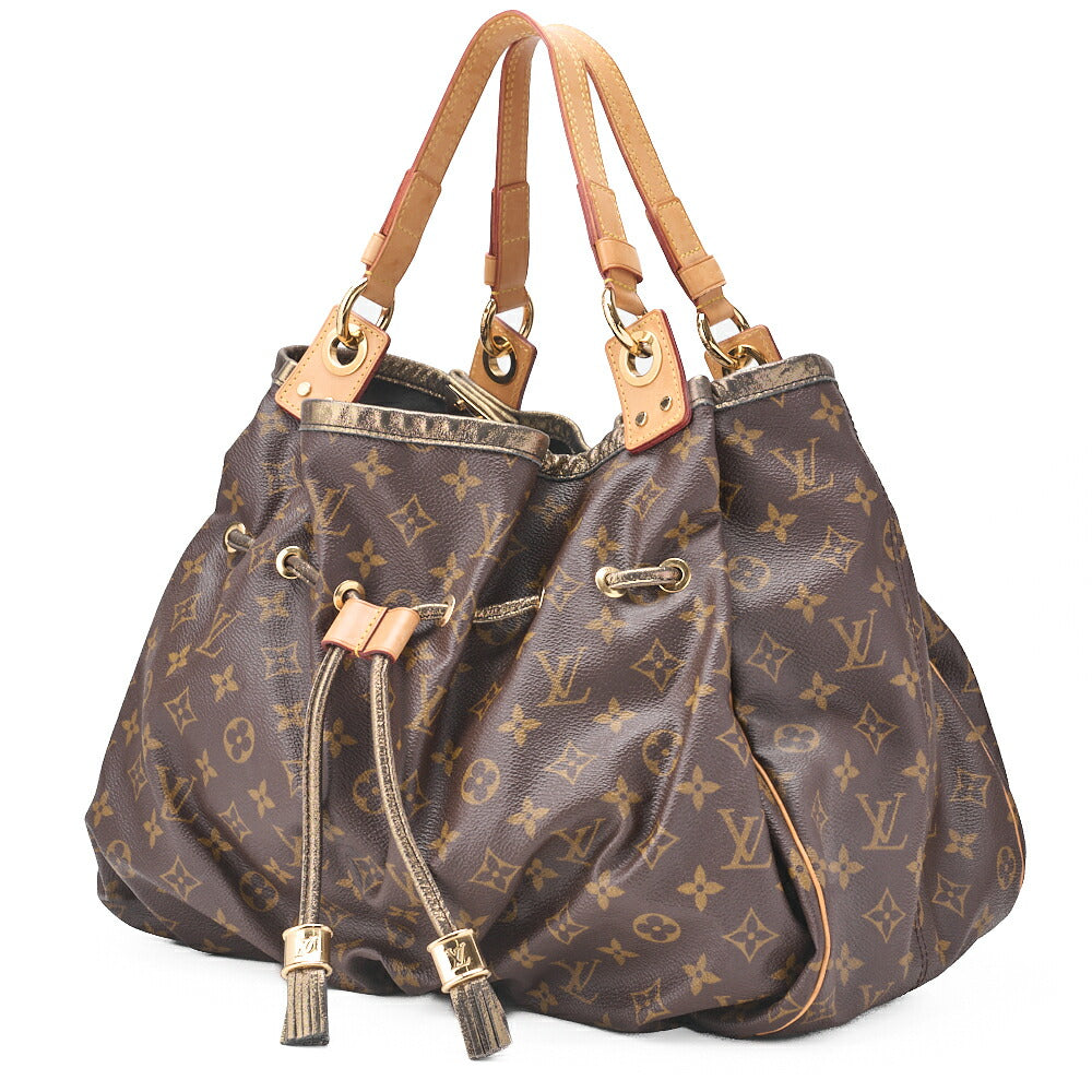 Gebrauchte Vuitton Tragetasche, Monogramm Irene, Braun, Goldfarbene Hardware, Gebraucht