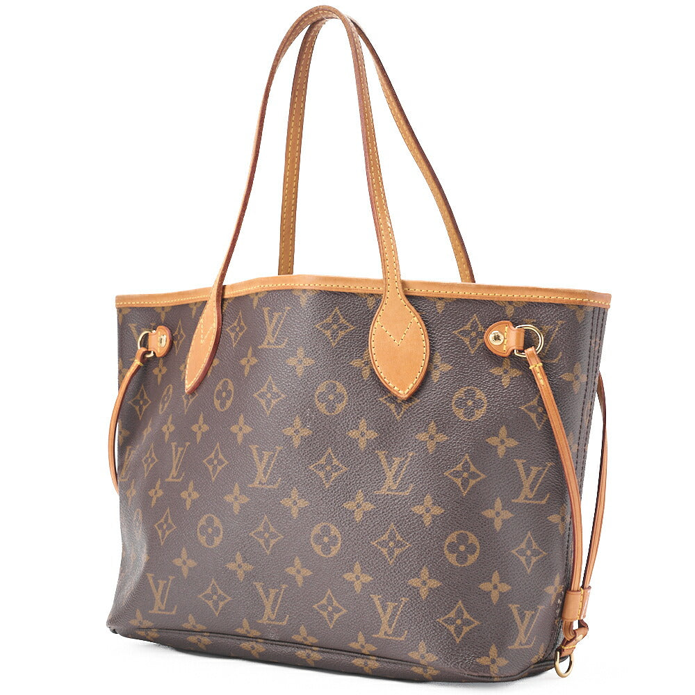 Gebrauchte Vuitton Tragetasche, Monogramm, Canvas, Braun, Goldfarbene Hardware, Gebraucht