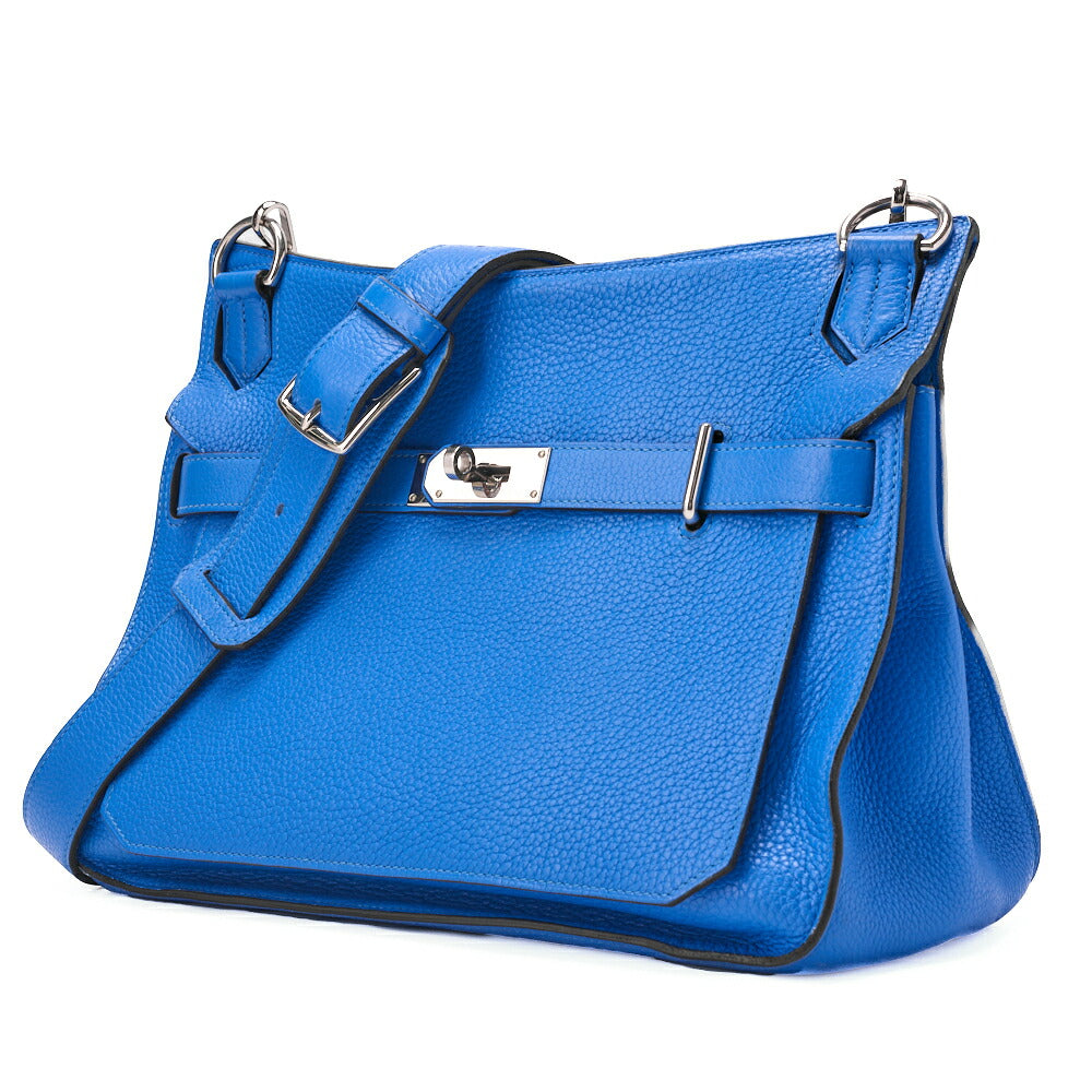 Gebrauchte Gypsiere 34 Schultertasche Tryon Clemence Blau Zanzibar Silberfarbene Hardware Gebraucht