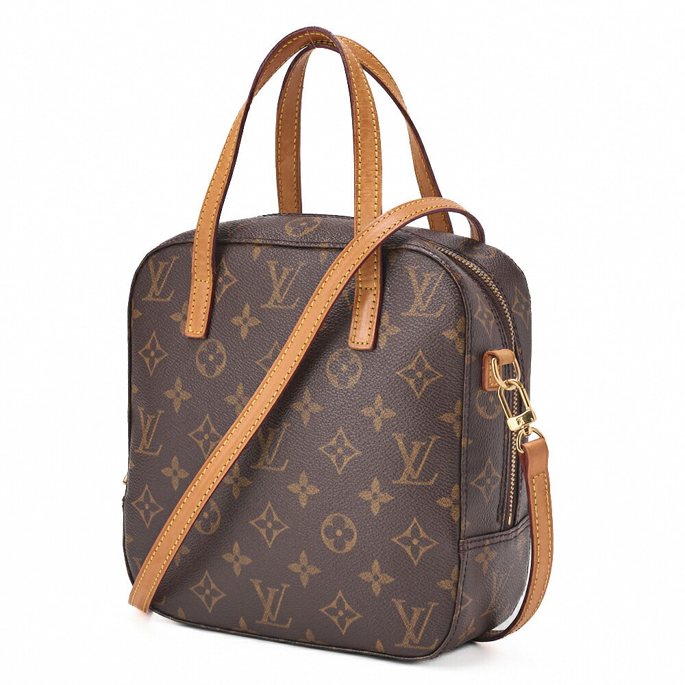 Gebrauchte Vuitton Umhängetasche, Monogramm, 2WAY, Canvas, Braun, Goldfarbene Hardware, Gebraucht