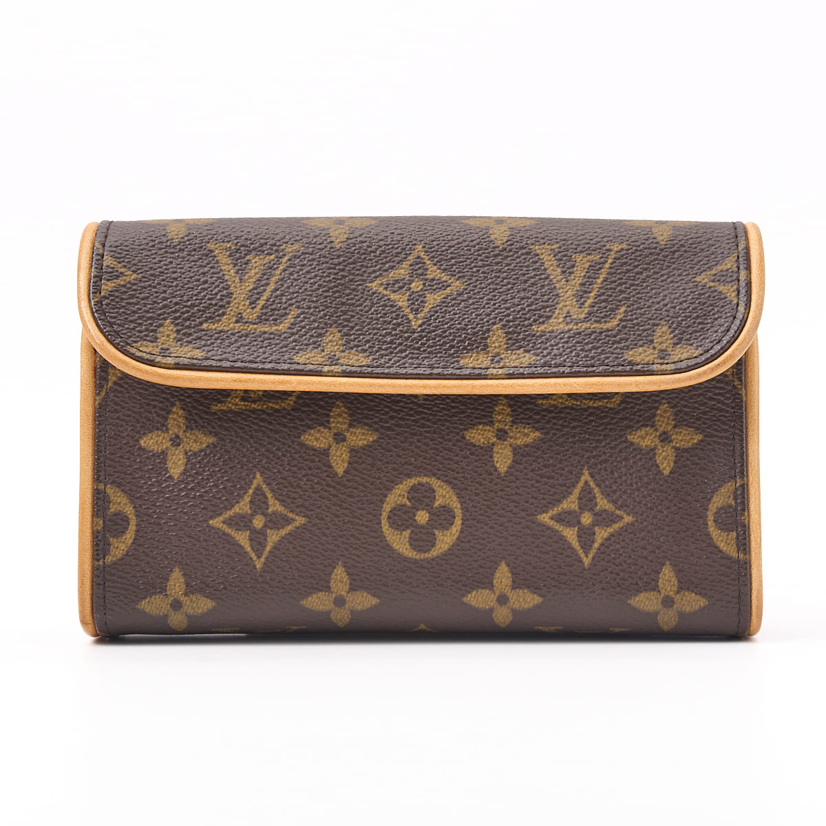Gebrauchte Vuitton Umhängetasche, Florentine, Monogramm, Canvas, Braun, Goldfarbene Hardware, Gebraucht